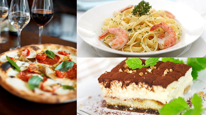 Un délicieux repas italien pour 2 , boissons comprises Un délicieux repas italien pour 2 , boissons comprises